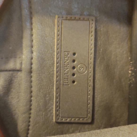 NEW! Asymmetrical Moto Drape Front Zip-Up Faux Leather/Suede Jacket - Picture 4 of 16